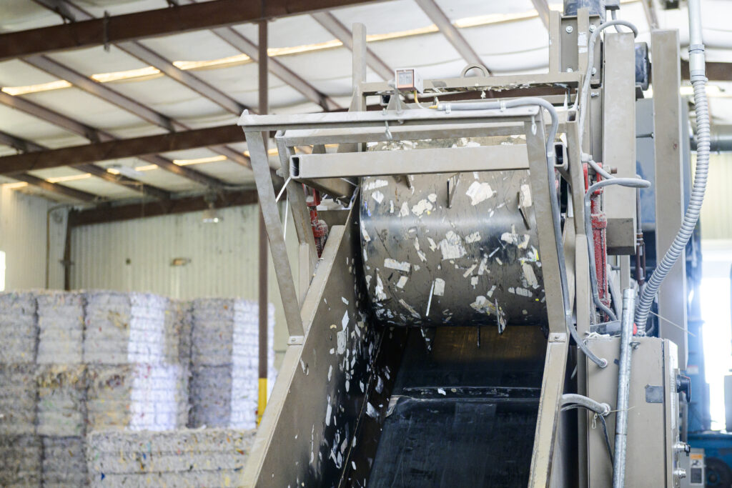 Secure off-site document shredding with industrial paper destruction equipment – Secure Shredding & Recycling