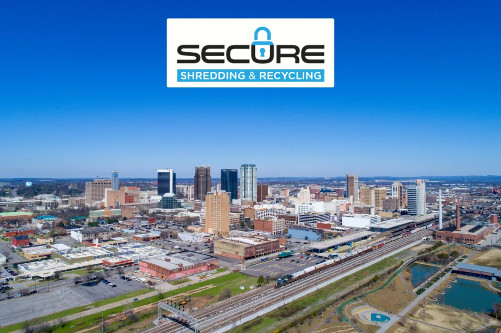 Certified secure document shredding and e-waste recycling services in Birmingham, AL – Secure Shredding & Recycling